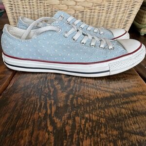 Converse All Star Unisex Low Eyelet Ocean Bliss. Men's sz 8.5 Women's sz 10.5